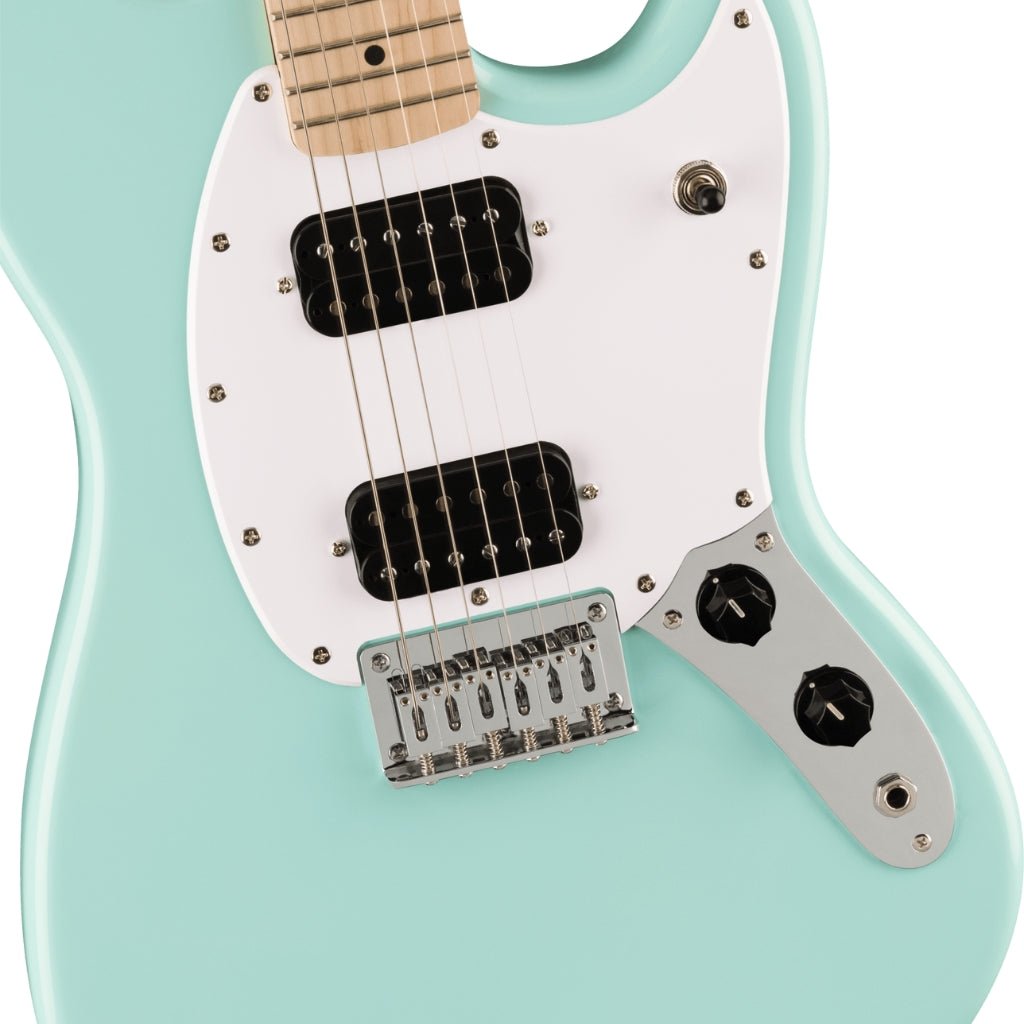 Squier FSR Sonic Mustang HH Maple Fingerboard - Sonic Blue Electric Guitars Sky Music