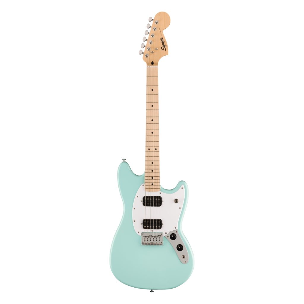 Squier FSR Sonic Mustang HH Maple Fingerboard - Sonic Blue Electric Guitars Sky Music