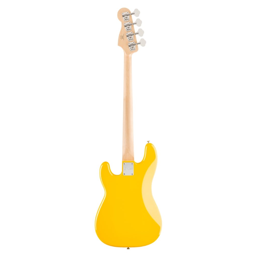 Squier FSR Sonic Precision Bass Maple Fingerboard - Graffiti Yellow Bass Guitars Sky Music