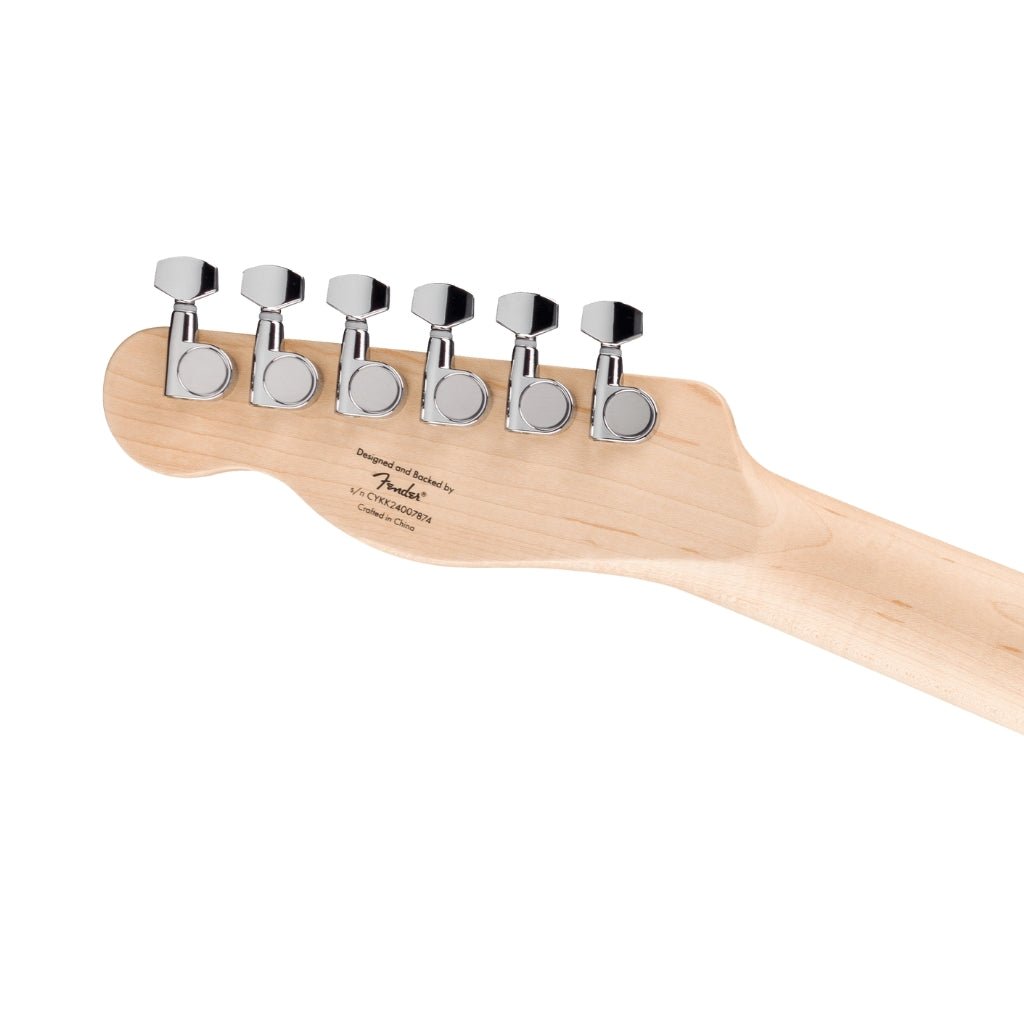 Squier Limited Edition Affinity Series Telecaster Thinline - Lake Placid Blue, Laurel Fingerboard Electric Guitars Sky Music