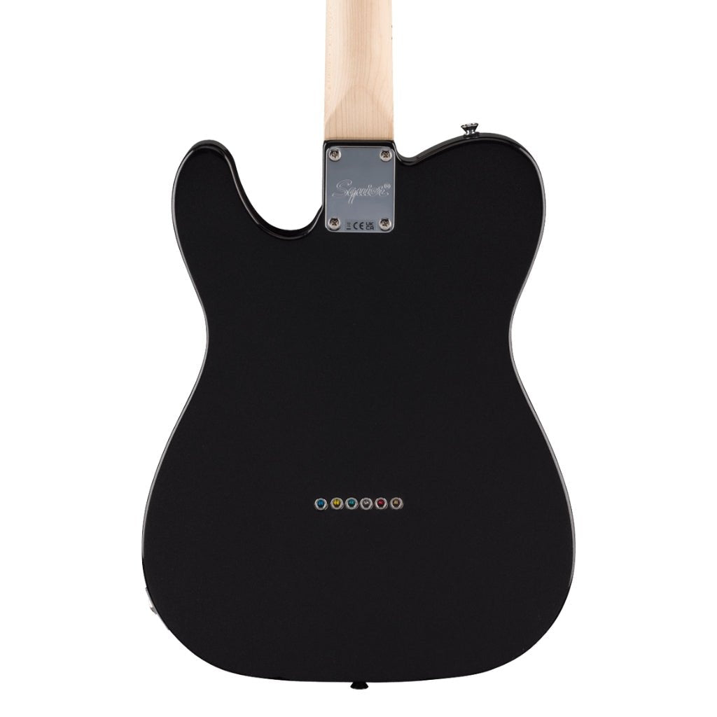 Squier Limited Edition Affinity Series Telecaster Thinline - Metallic Black, Maple Fingerboard Electric Guitars Sky Music