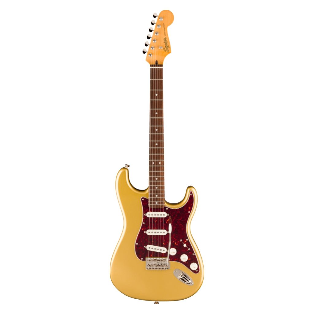 Squier Limited Edition Classic Vibe 60s Stratocaster - Aztec Gold, Laurel Fingerboard Electric Guitars Sky Music