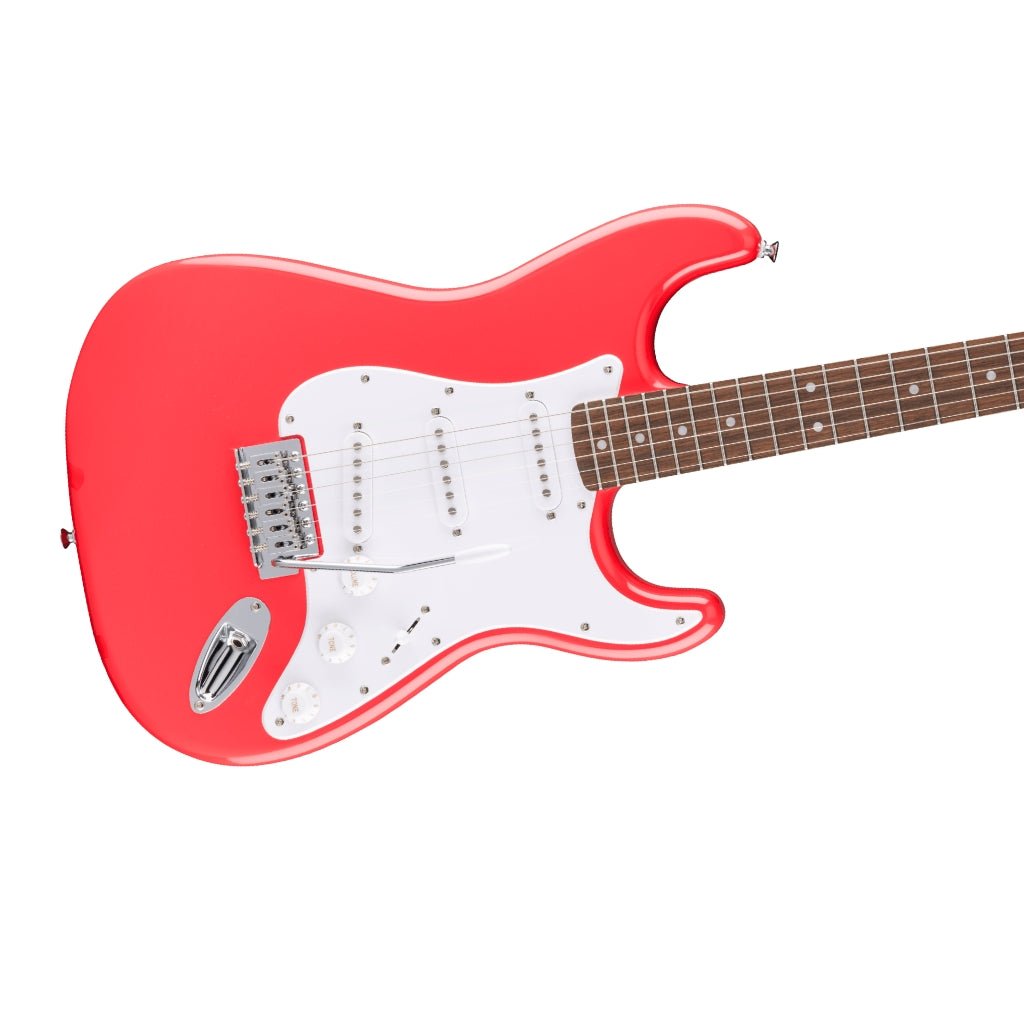 Squier Limited Edition Squier Sonic Stratocaster - Fiesta Red, Laurel Fingerboard Electric Guitars Sky Music