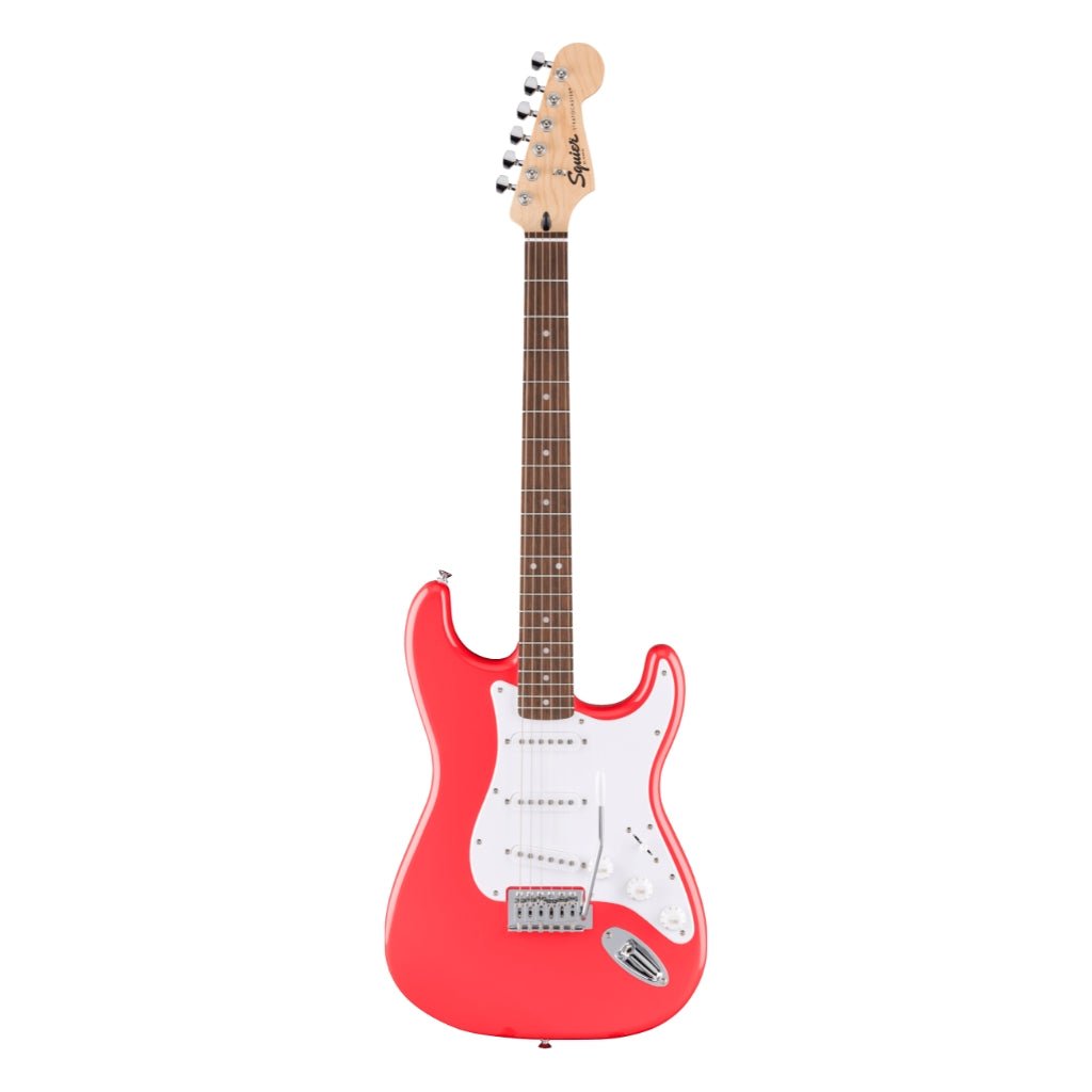 Squier Limited Edition Squier Sonic Stratocaster - Fiesta Red, Laurel Fingerboard Electric Guitars Sky Music
