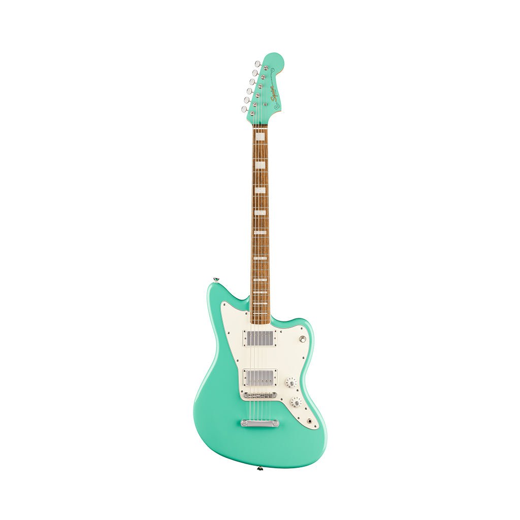 Squier Paranormal Baritone Jazzmaster HH Laurel Fingerboard Electric Guitar - Sea Foam Green Electric Guitars Sky Music