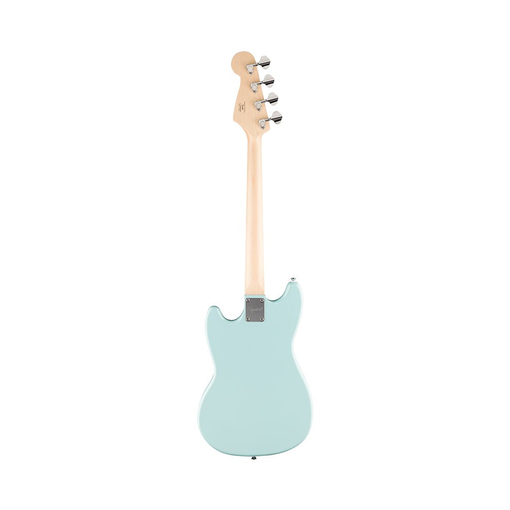 Squier Sonic Bronco Bass Laurel Fingerboard Bass Guitar - Daphne Blue Bass Guitars Sky Music