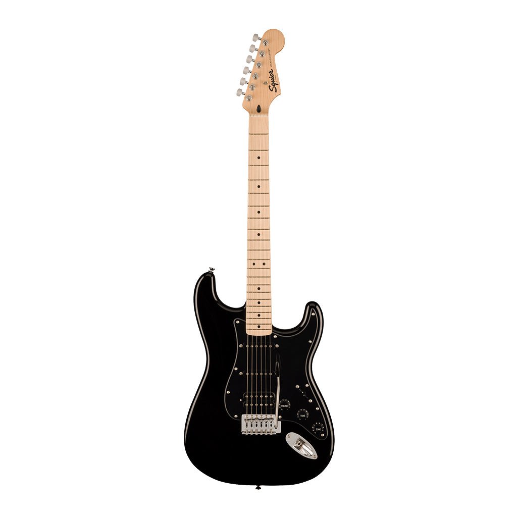Squier Sonic Stratocaster HSS Black Electric Guitars Sky Music