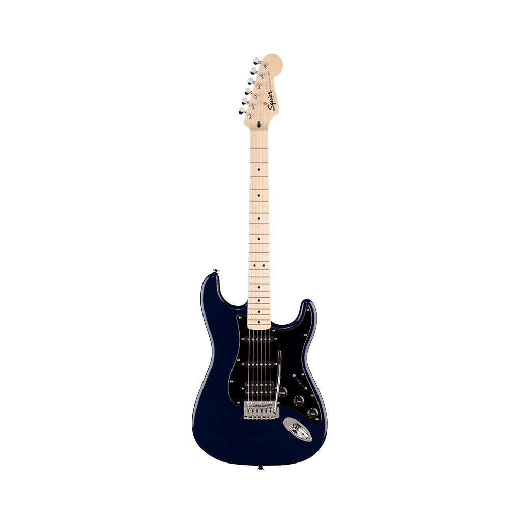 Squier Sonic Stratocaster HSS Maple Fingerboard Electric Guitar - Midnight Blue Electric Guitars Sky Music