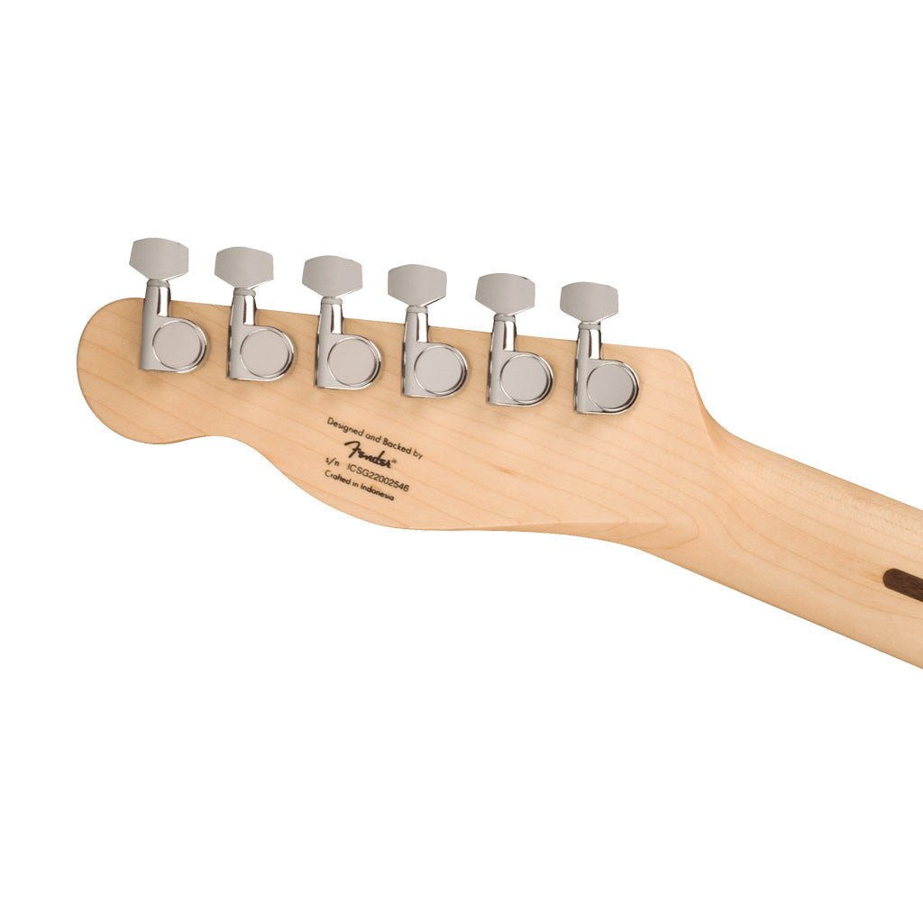 Squier Sonic Telecaster Maple Fingerboard w/White Pickguard - Black Electric Guitars Sky Music