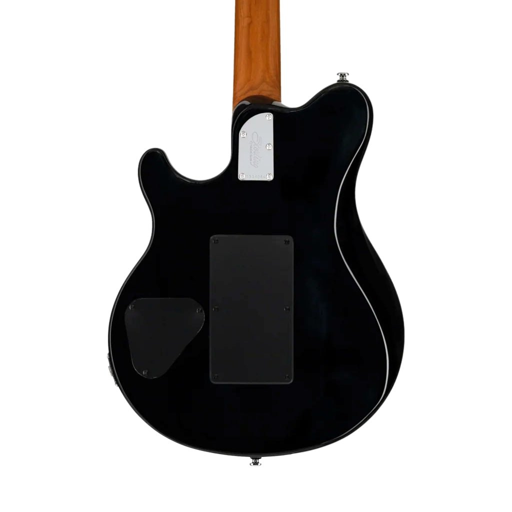 Sterling Axis Quilted Maple Top Electric Guitar - Yucatan Blue Electric Guitars Sky Music