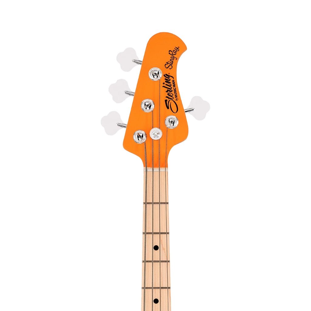 Sterling By Music Man Mike Herrera Signature StingRay Electric Bass Guitar - Orange Creamsicle Bass Guitars Sky Music