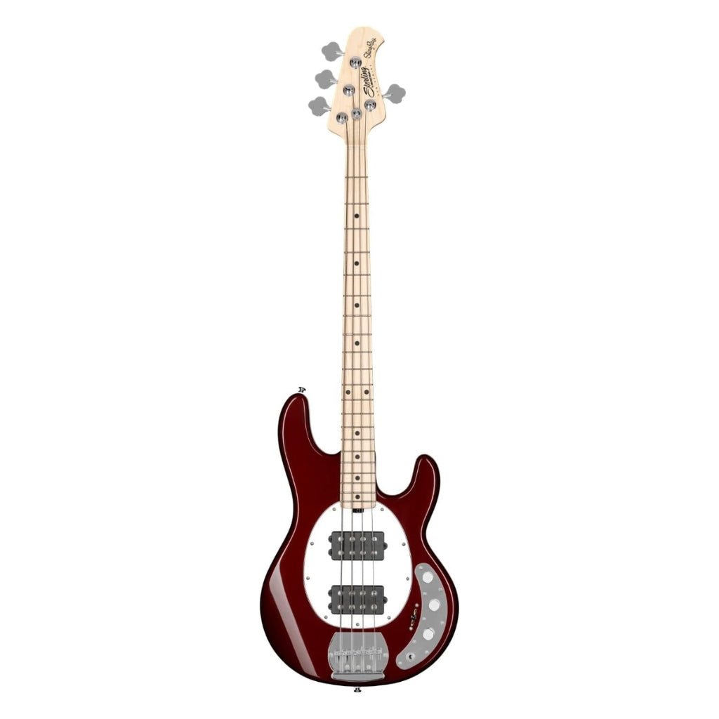 Sterling By Music Man StingRay RAY4HH Bass Guitar - Candy Apple Red Bass Guitars Sky Music