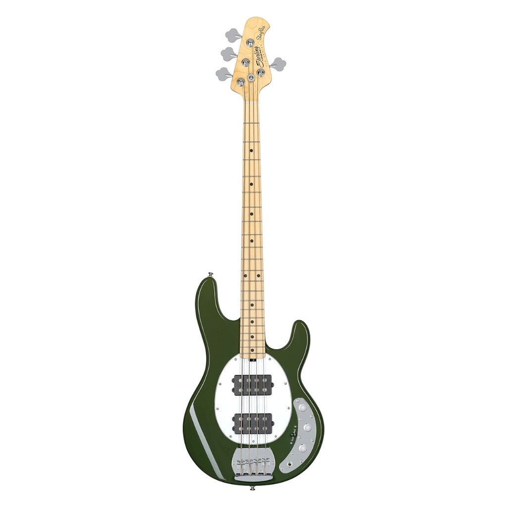 Sterling By Music Man StingRay RAY4HH Bass Guitar - Olive Bass Guitars Sky Music