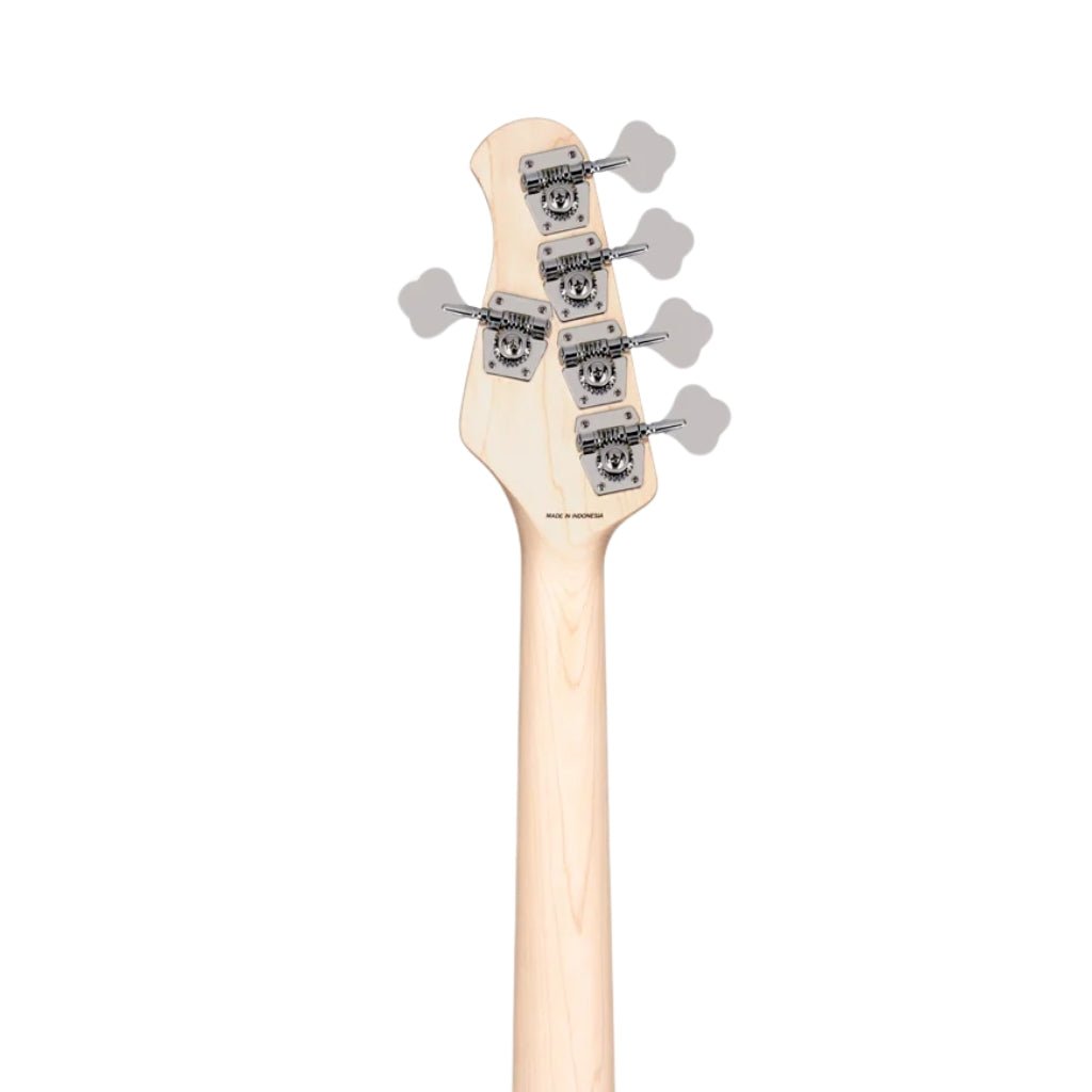 Sterling By Music Man StingRay RAY5HH 5-String Bass Guitar - Cobra Blue Bass Guitars Sky Music