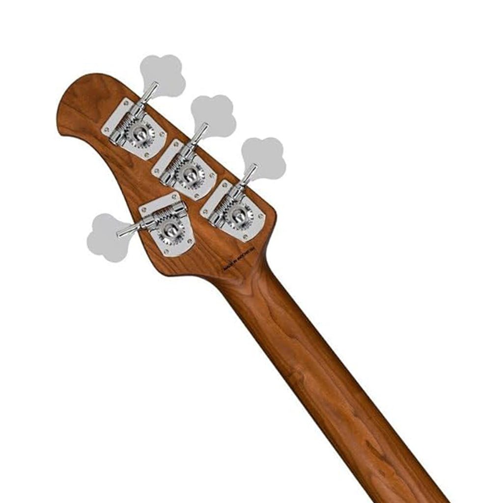 Sterling RAY34 Spalted Maple - 3-Tone Sunburst Bass Guitars Sky Music