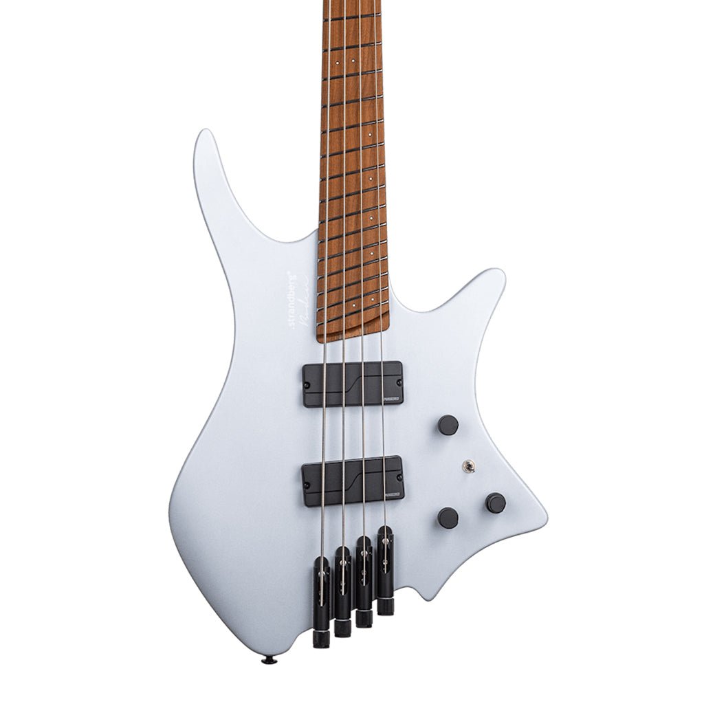 Strandberg Boden Bass Standard 4 String Bass Guitar - Blue Aura Metallic Satin Bass Guitars Sky Music
