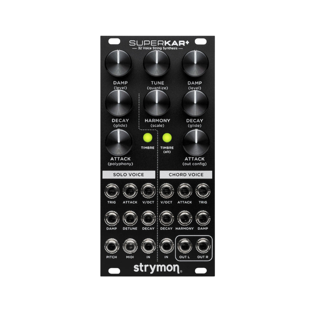 Strymon SuperKar+ Synth Voice Eurorack Module Synthesizers Sky Music