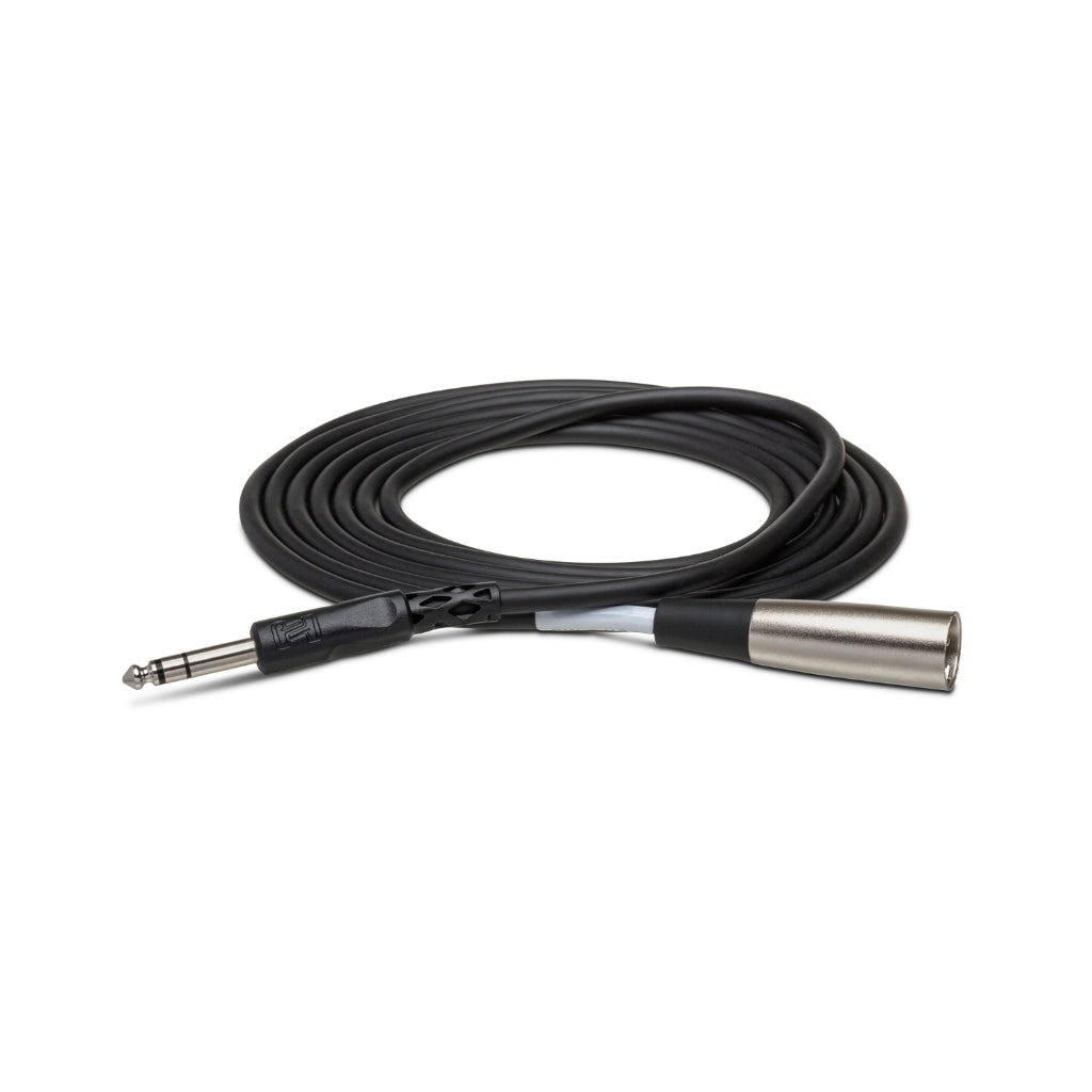 Hosa - 1/4 in TRS to XLR3M - Balanced Interconnect Cable 2ft