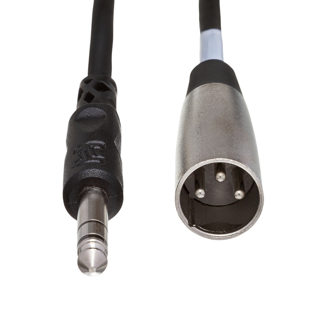 Hosa Technology - 1/4 in TRS to XLR3M - Balanced Interconnect Cable 5ft
