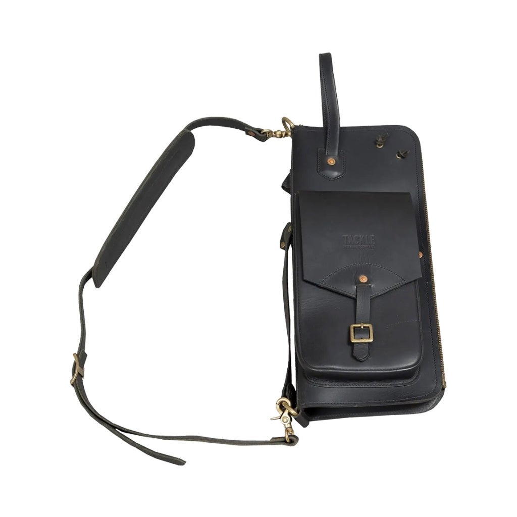 Tackle Leather Stick Bag - Black Drum Bags & Cases Sky Music