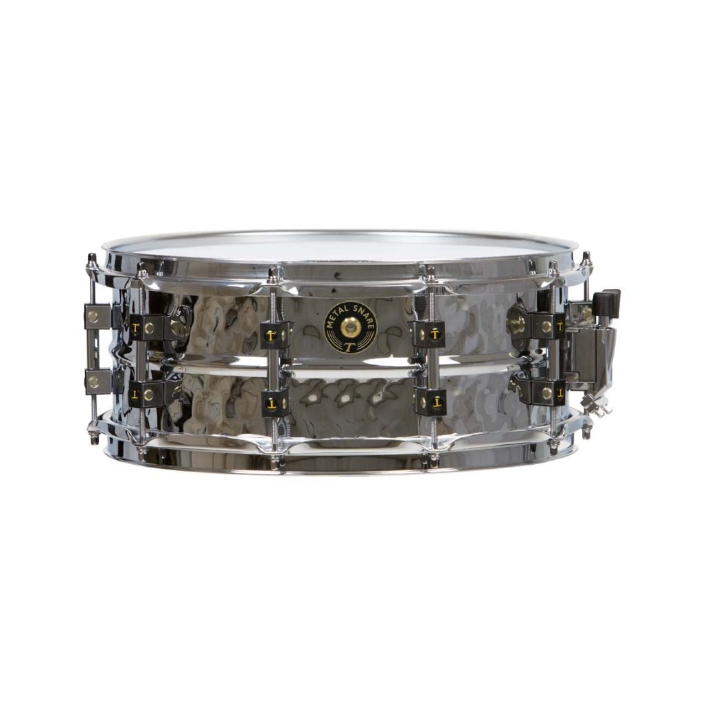 Tamburo 14" x 5.5" Hammered Steel Shell Snare Snare Drums Sky Music