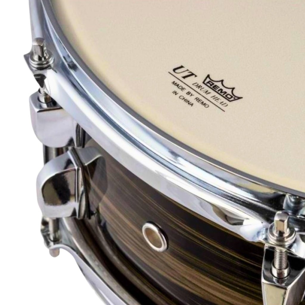 Tamburo T5LX Series Snare Drum - 5.5 inches x 14 inches, Wood Grain Black Snare Drums Sky Music