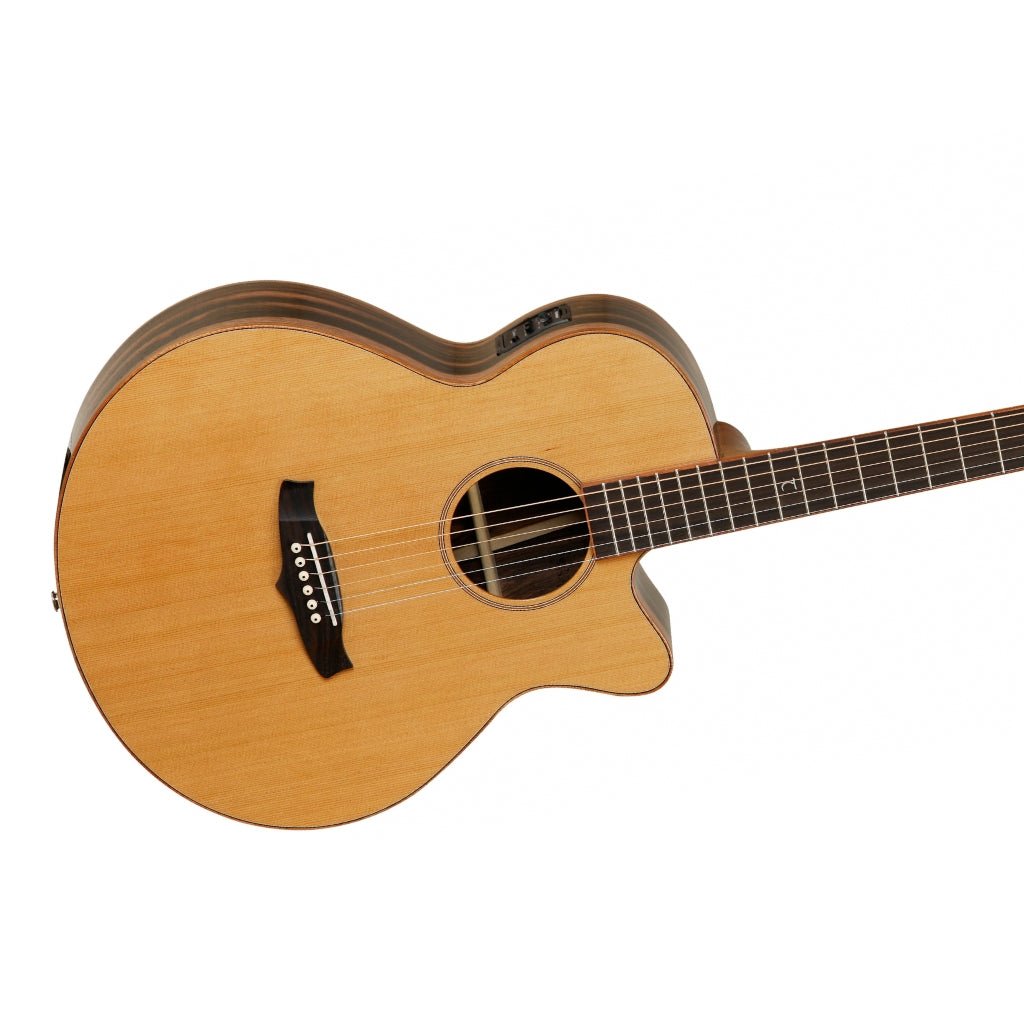 Tanglewood TJ4CE Java Super Folk Cutaway Acoustic-Electric Guitar Acoustic Guitars Sky Music