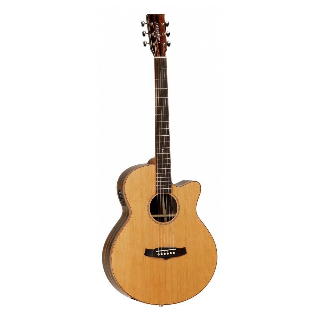 Tanglewood TJ4CE Java Super Folk Cutaway Acoustic-Electric Guitar Acoustic Guitars Sky Music