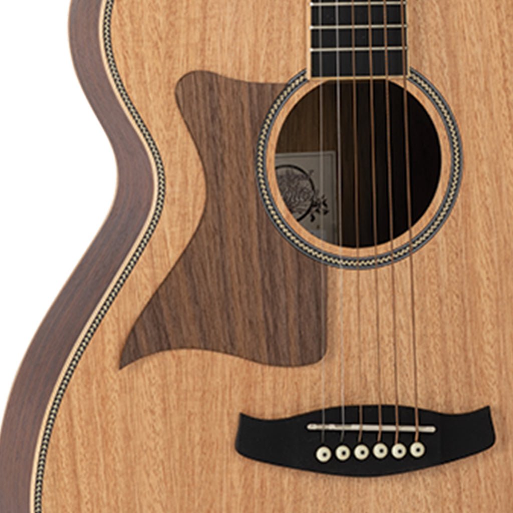 Tanglewood TRU3-HR-LH Reunion Pro Solid Australian Red Cedar Top Folk with Hawaiian Rain Wood Back and Sides Left Handed Acoustic Guitars Sky Music