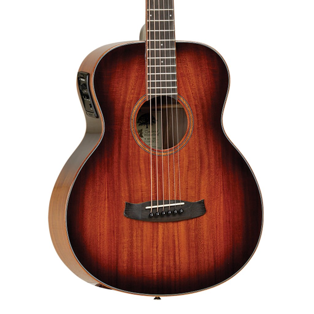 Tanglewood TWMINIKOA Winterleaf Mini Koa Electric Acoustic Guitars Sky Music