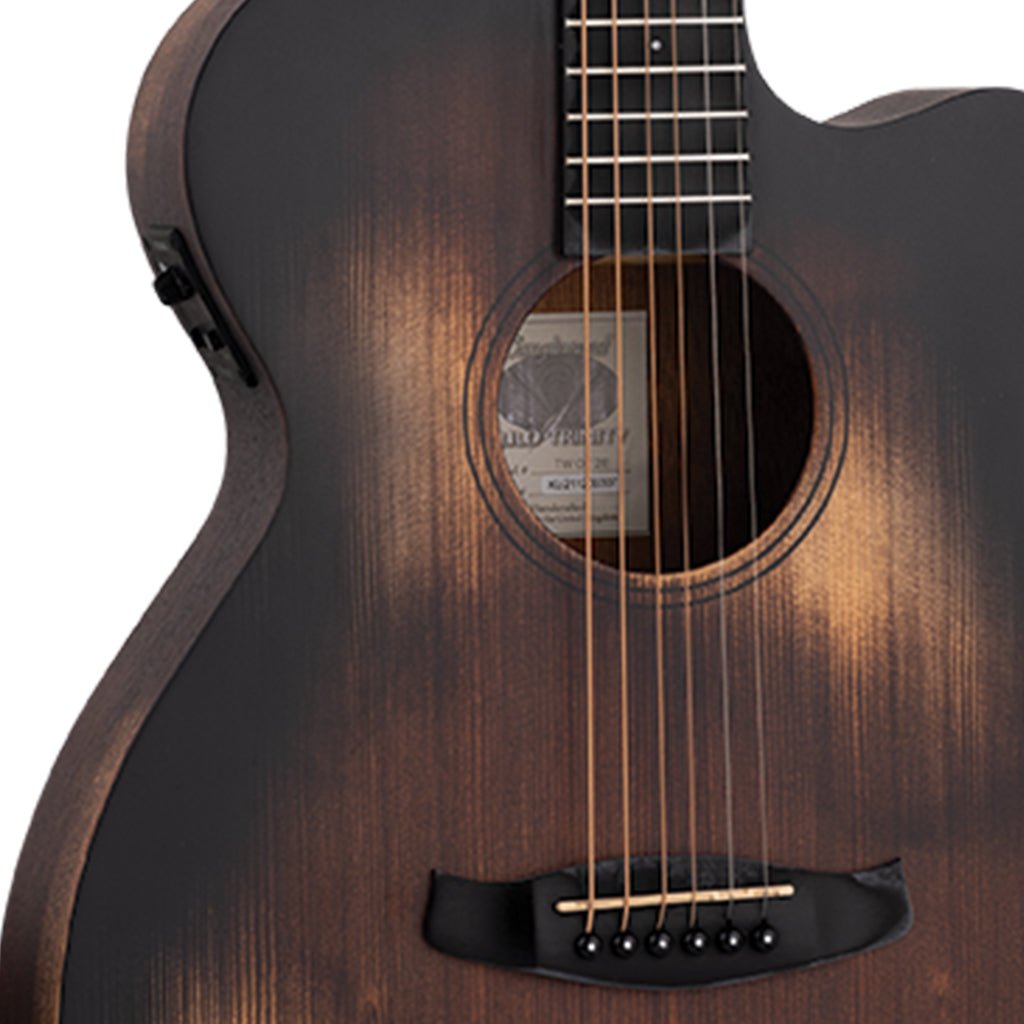 Tanglewood TWOT2E Auld Trinity Superfolk Harvest Dusk Acoustic Guitars Sky Music
