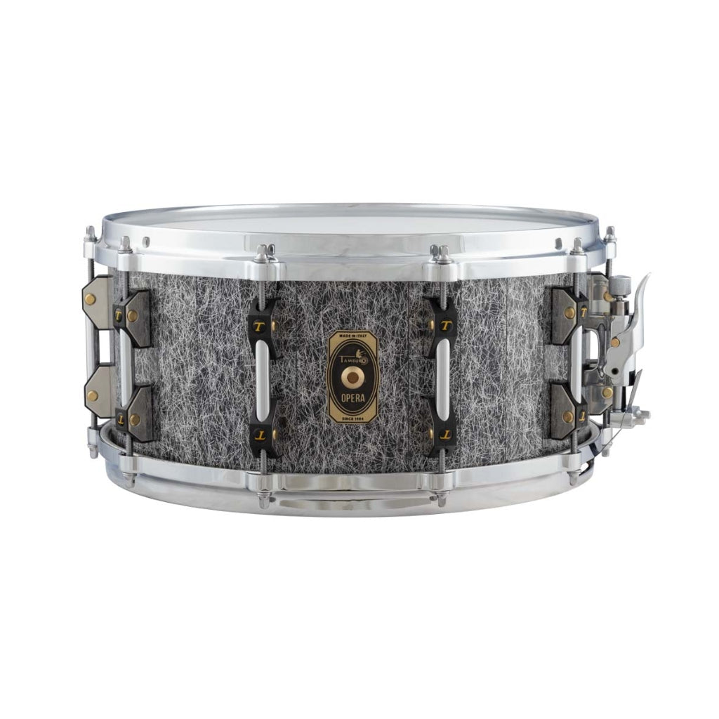 Tamburo - Opera Series Snare 14"x6.5" Stave Shell - Fantasy Black
