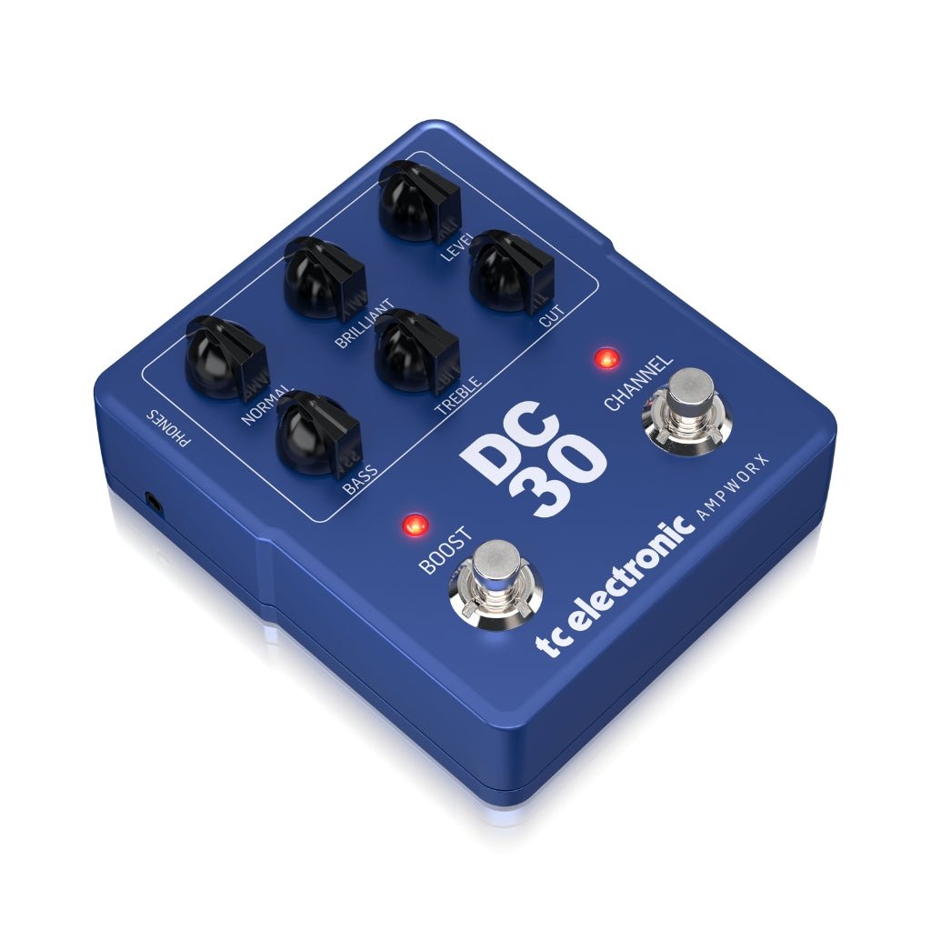 TC Electronic DC30 Dual-Channel Guitar Preamp Pedal Effects Pedals Sky Music