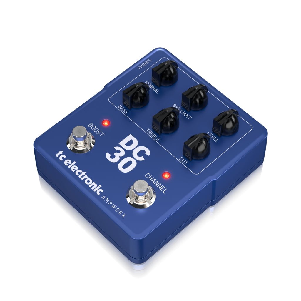 TC Electronic DC30 Dual-Channel Guitar Preamp Pedal Effects Pedals Sky Music