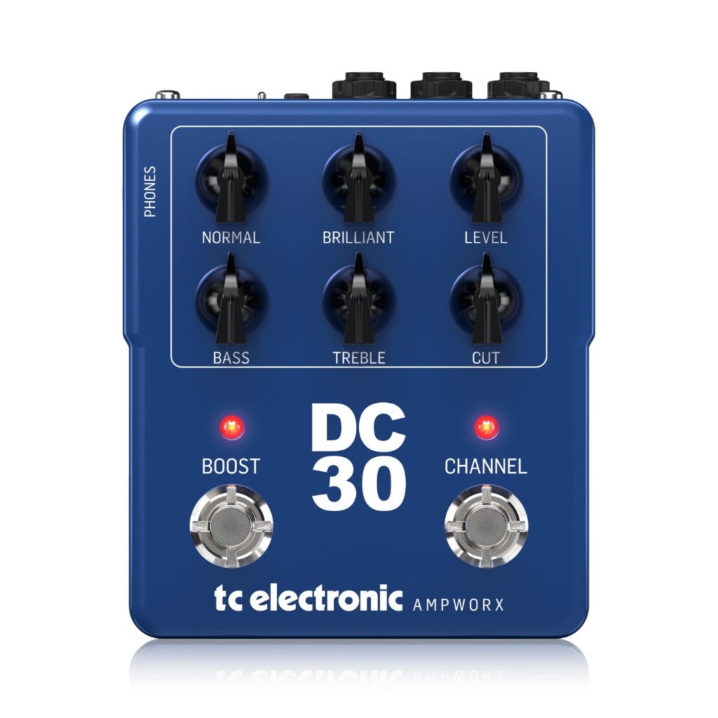 TC Electronic DC30 Dual-Channel Guitar Preamp Pedal Effects Pedals Sky Music