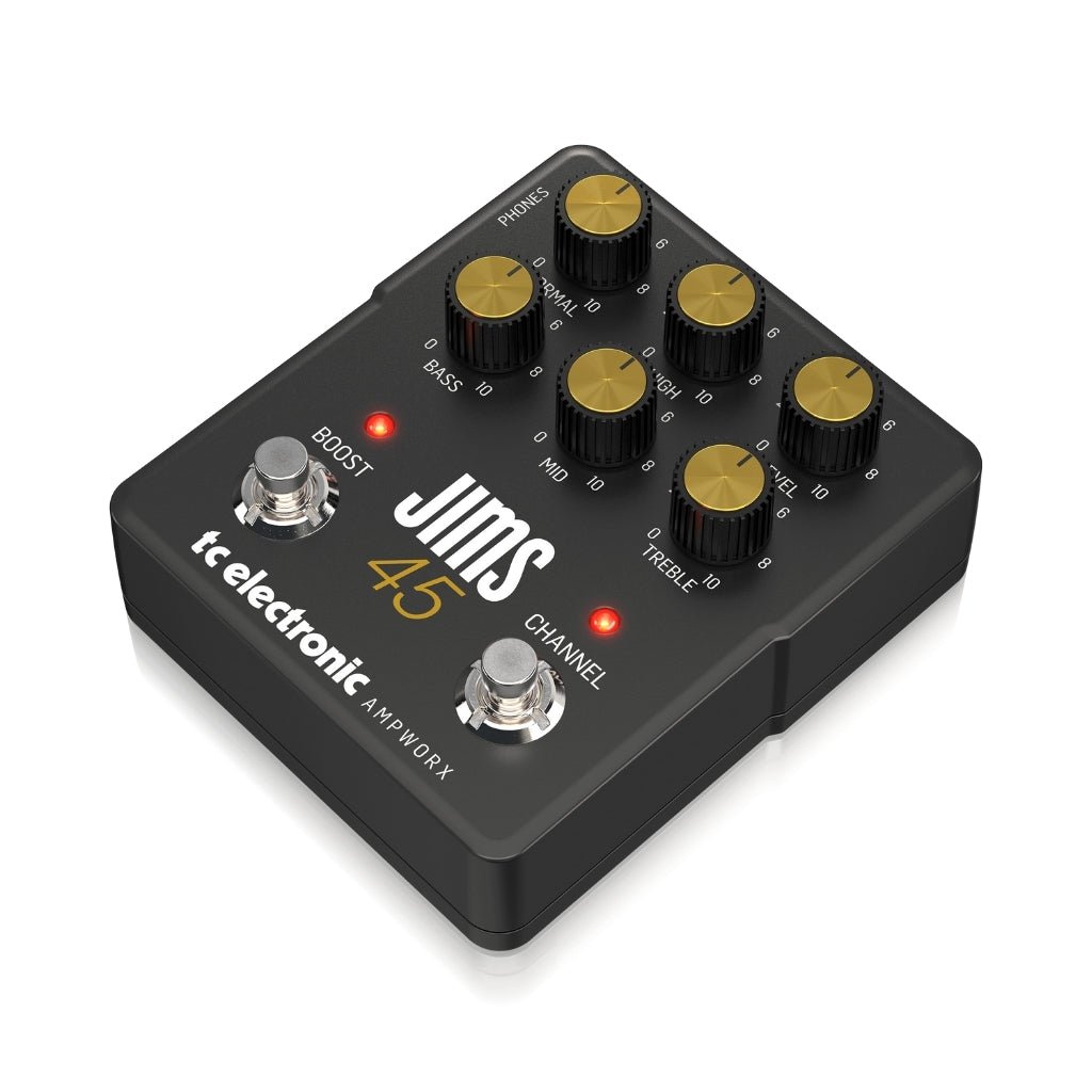 TC Electronic JIMS 45 Dual-Channel Guitar Preamp Pedal Effects Pedals Sky Music