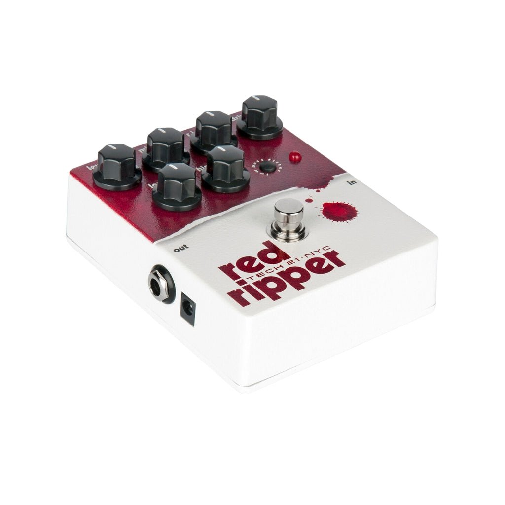 TECH 21 Red Ripper Bass Fuzz Distortion SYNTH Effects Pedals Sky Music