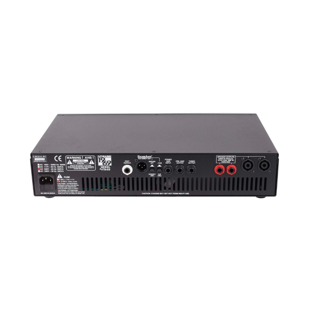TECH 21 VT Bass 1969 Bass RACK MOUNT Bass AMP Bass Guitar Amplifiers Sky Music