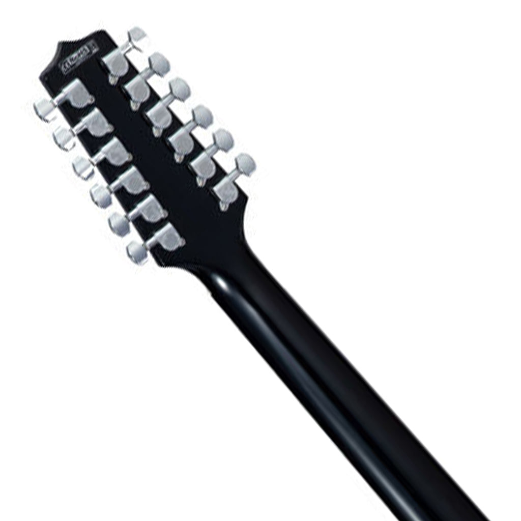 Takamine GD30 Series 12 String Dreadnought AC EL Guitar with Cutaway in Black Gloss Finish