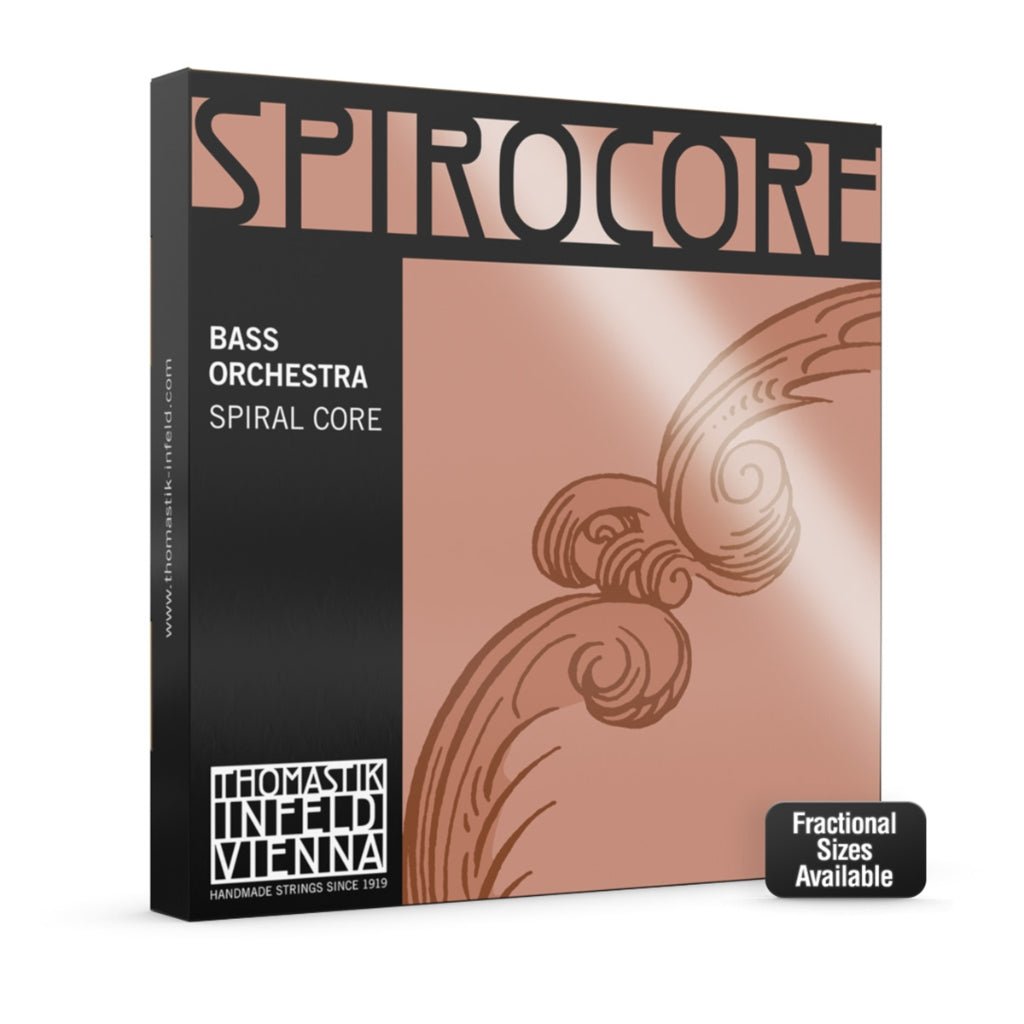 Thomastik 3874 Spirocore Bass Orchestra String Set 1/4 Bowed Instrument Strings Sky Music