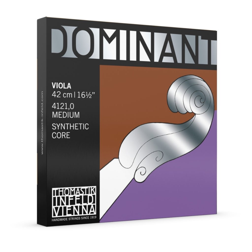 Thomastik 4121 Dominant Viola 42cm 16" String Set Bowed Instrument Strings Sky Music