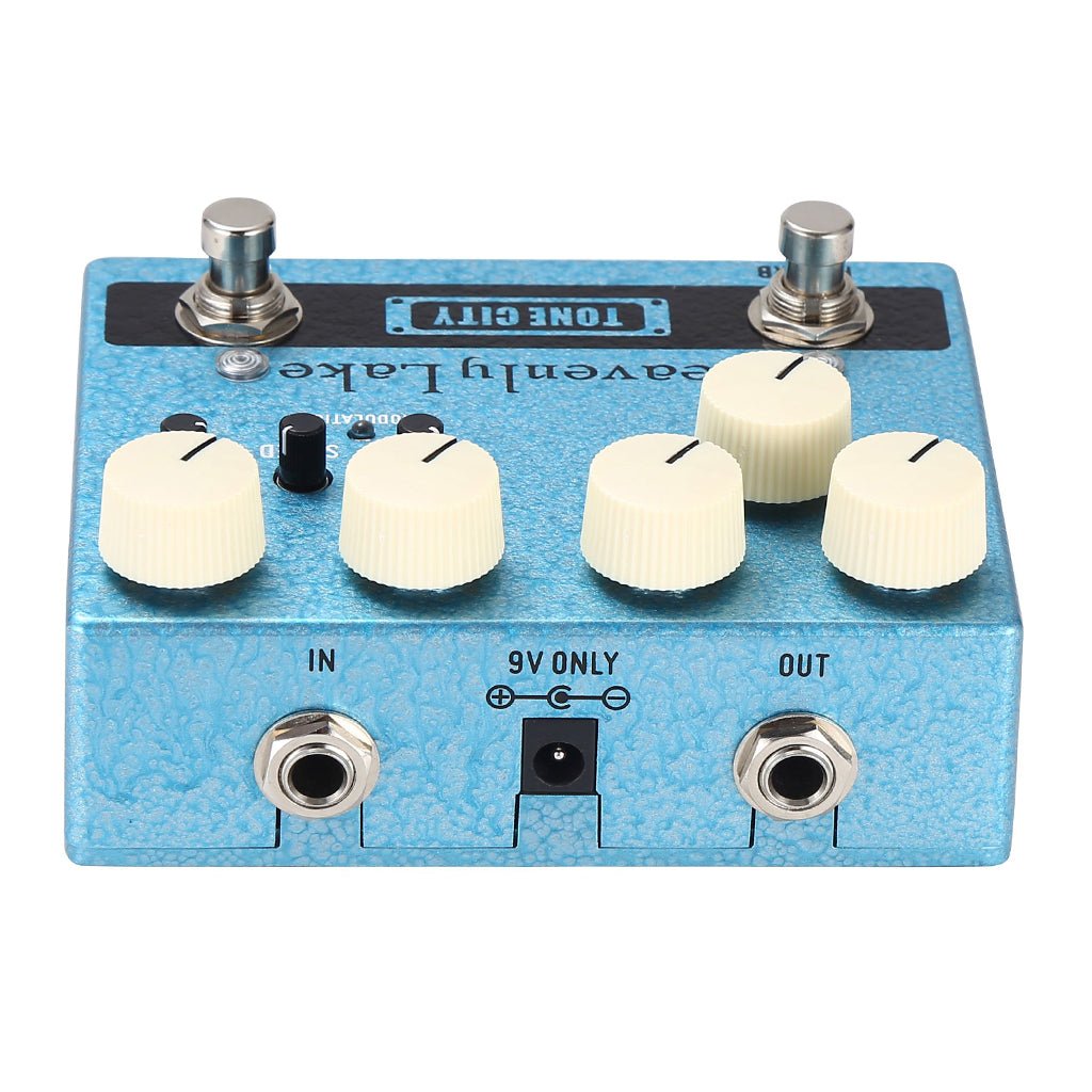 Tone City Audio – Deluxe Series-Heavenly Lake - Delay and Reverb Effects Pedals Sky Music