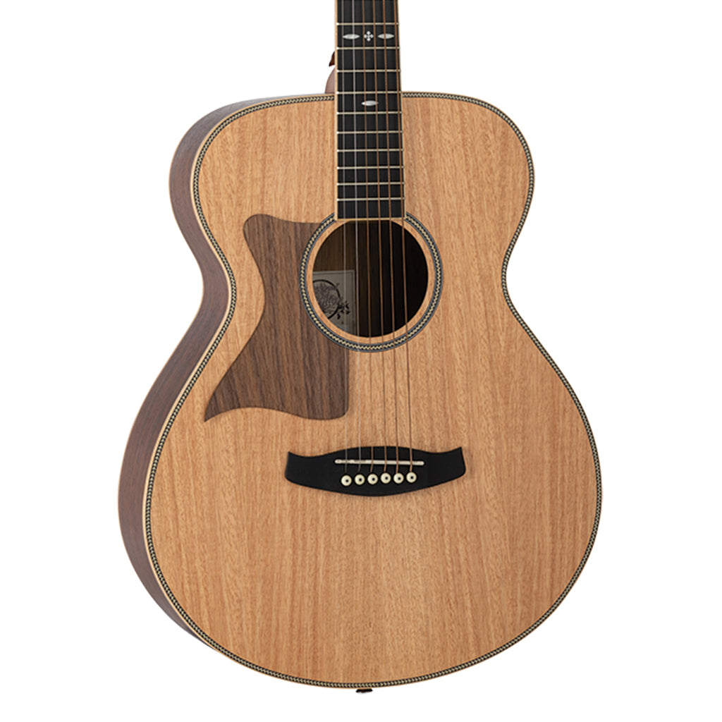 Tanglewood TRU3 HR LH Reunion Pro Solid Australian Red Cedar Top Folk with Hawaiian Rain Wood Back and Sides Left Handed