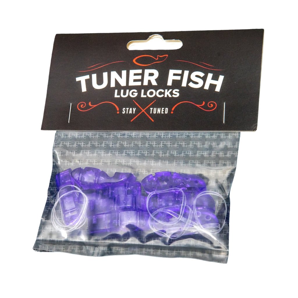 Tuner Fish Lug Locks 8 Pack - Purple Drum Accessories Sky Music