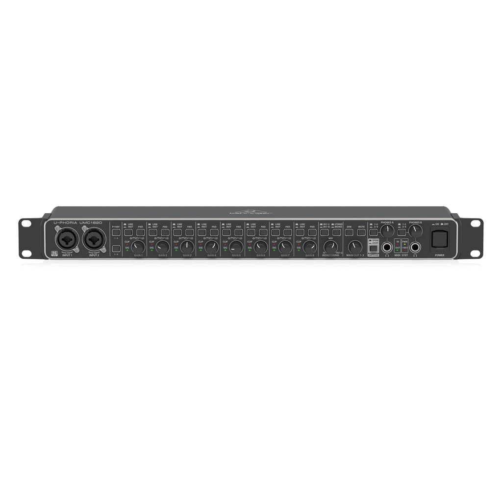 Behringer - U-Phoria UMC1820 - Interface