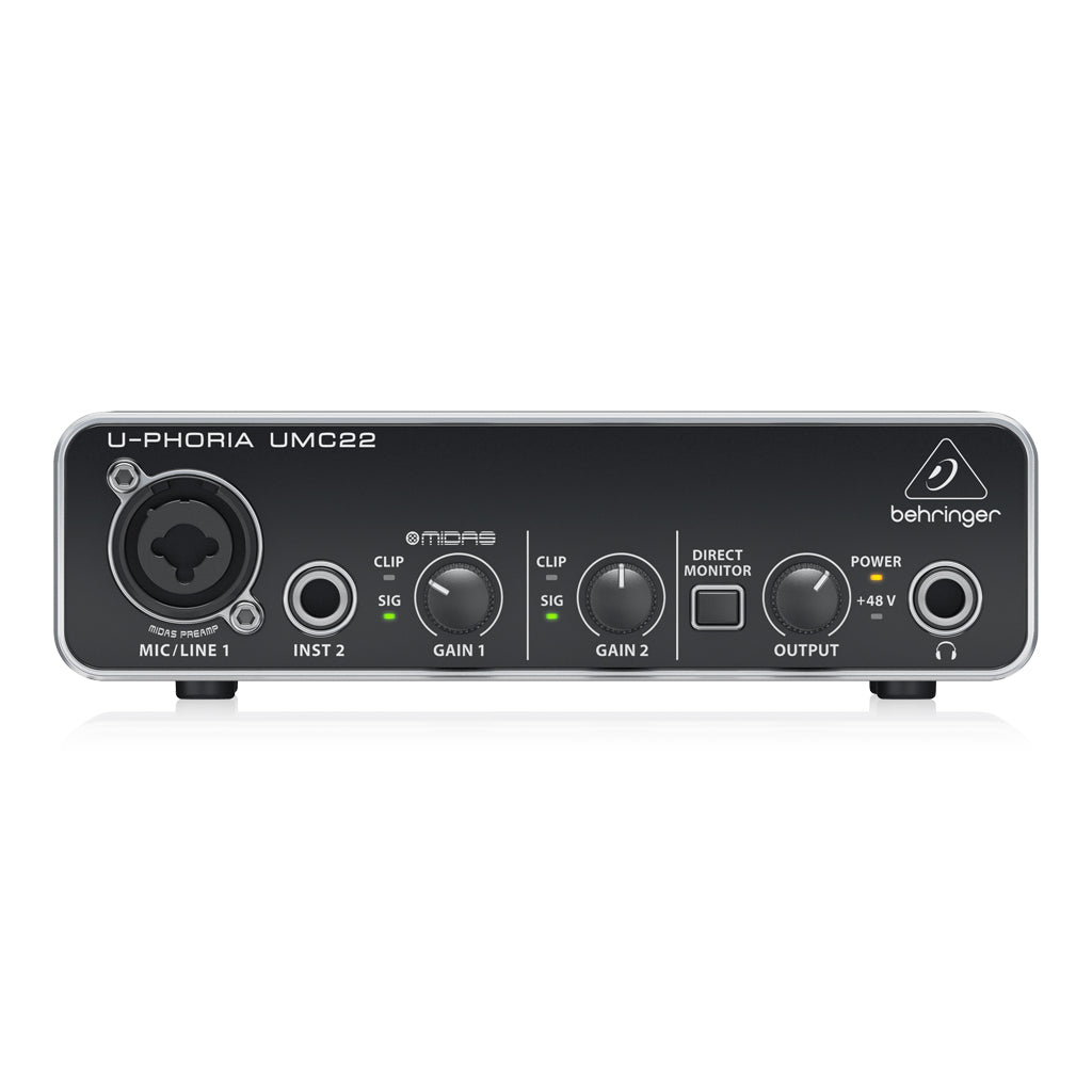 Behringer - U-Phoria UMC22 - Interface