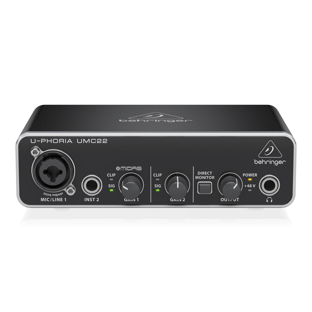 Behringer - U-Phoria UMC22 - Interface