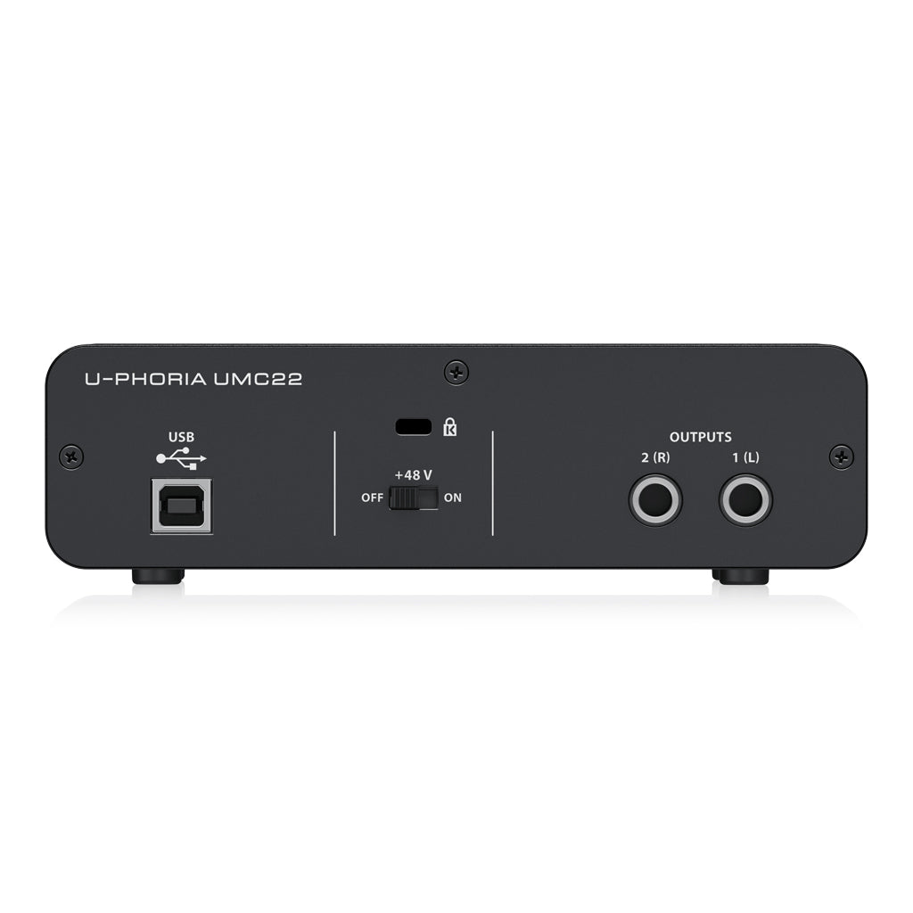 Behringer - U-Phoria UMC22 - Interface