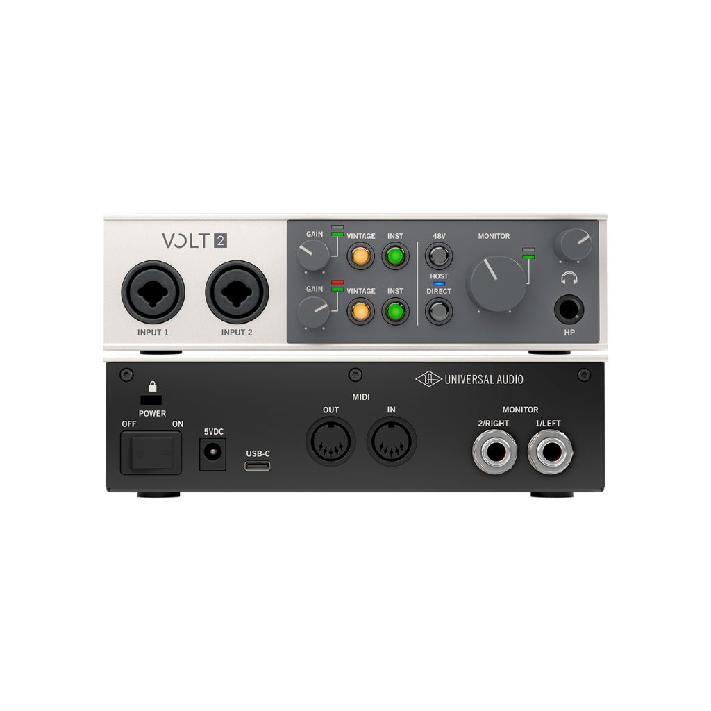 Universal Audio Volt 2 2-In/2-Out USB-C Audio Interface Audio Interfaces Sky Music