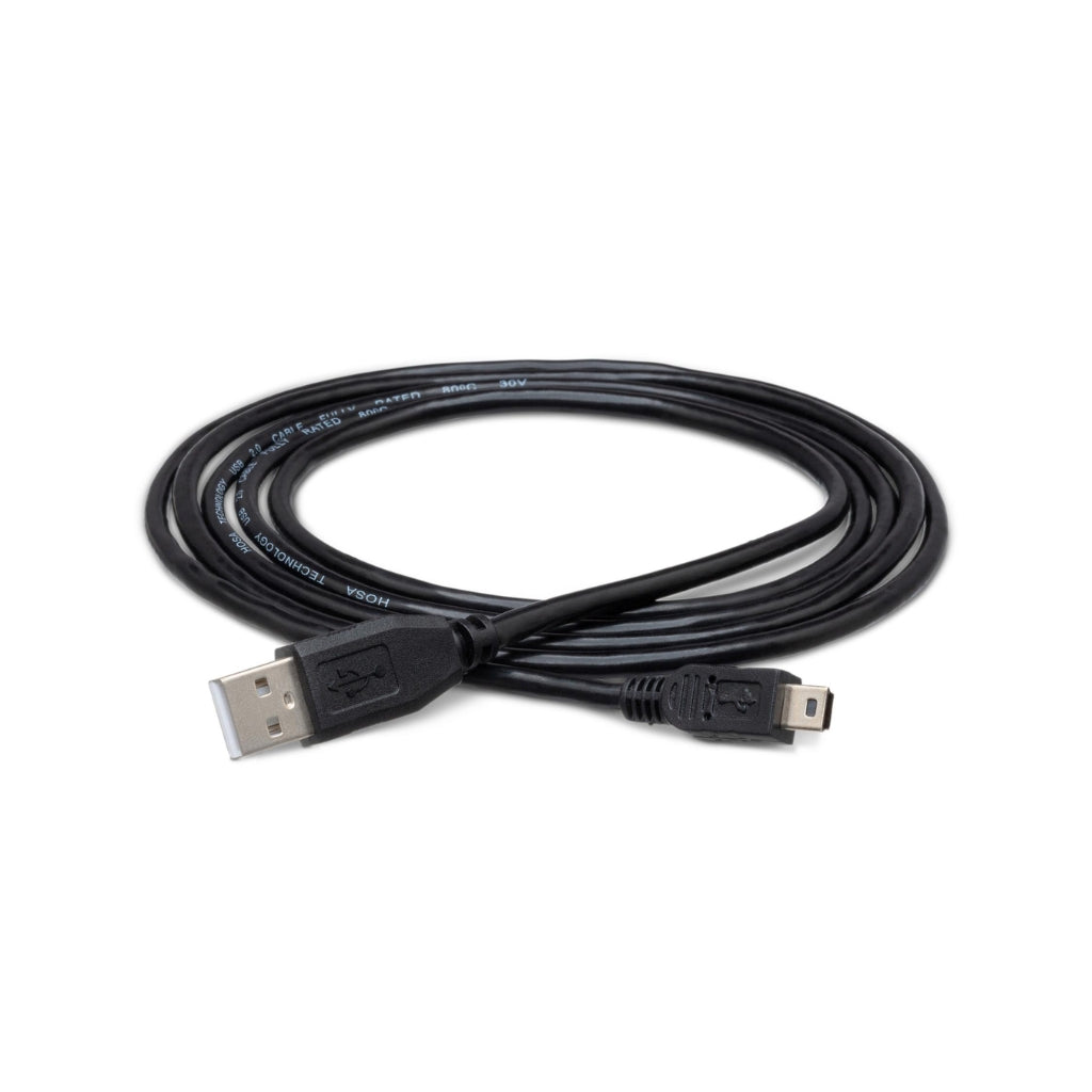 Hosa - Type A to Mini-B - High Speed USB Cable